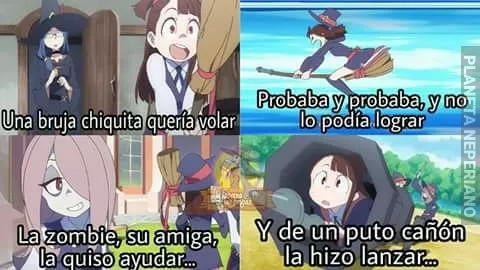 Melda, la brujita se izo melda XD