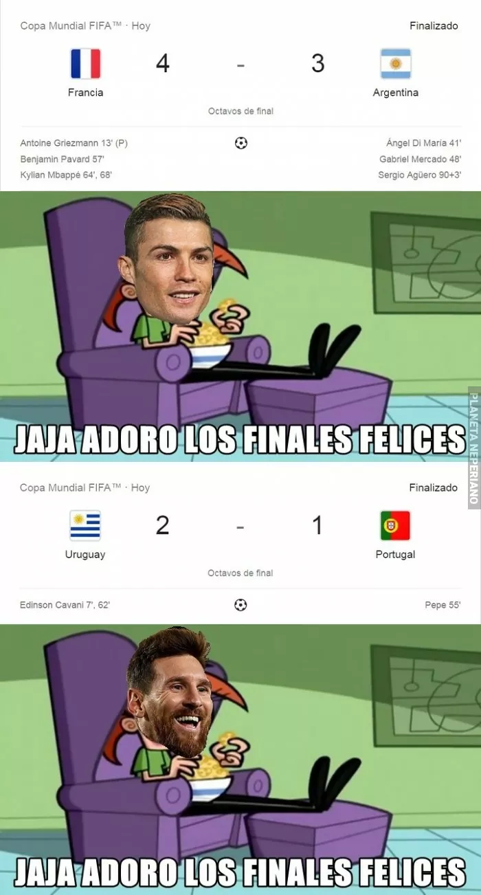 Octavos de final Rusia 2018