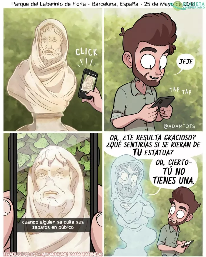 ¿Una estatua propia para que otros te ridiculizen en la red? no gracias :v