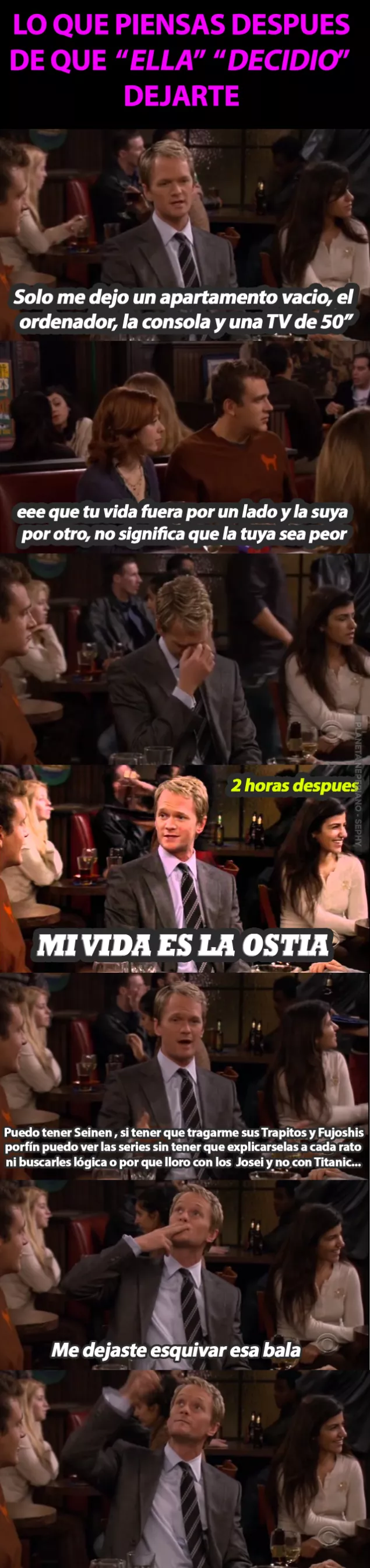 Lo que piensas antes de saber que hay chicas que no saben lo que es el Anime...