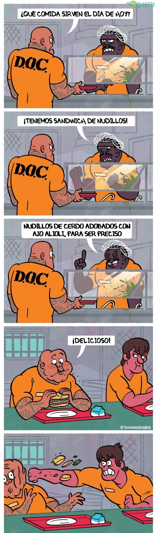 Menú de prisión