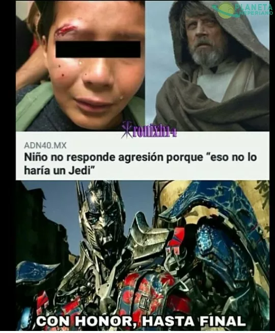 La fuerza es grande en ese padawan