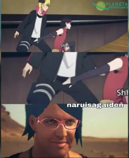 Sarada sabe donde pone la mano