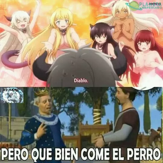 Si que come bien el diablo