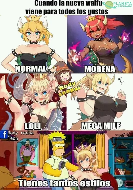 Bowsette para todos los gustos