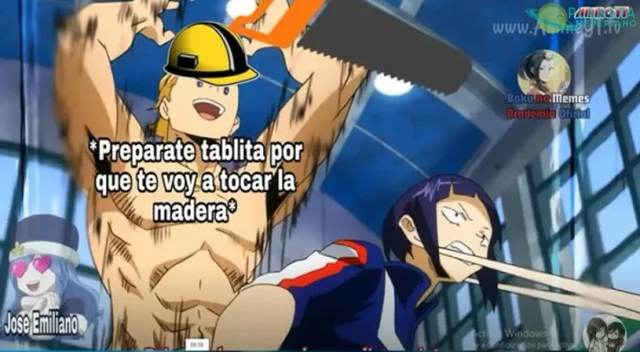 Jirou está noche te darán serrucho, serrucho, serrucho...