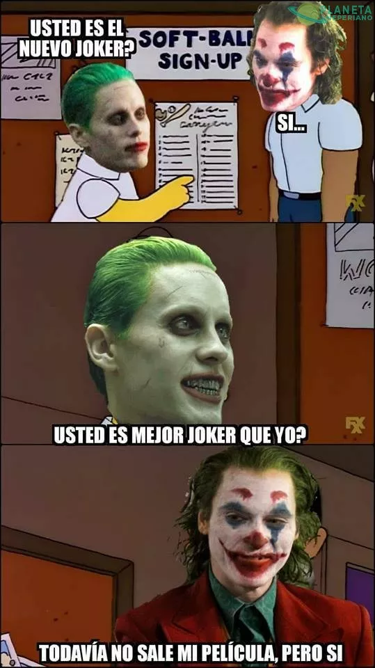 Ya no es un reto ser al Joker de Leto :v