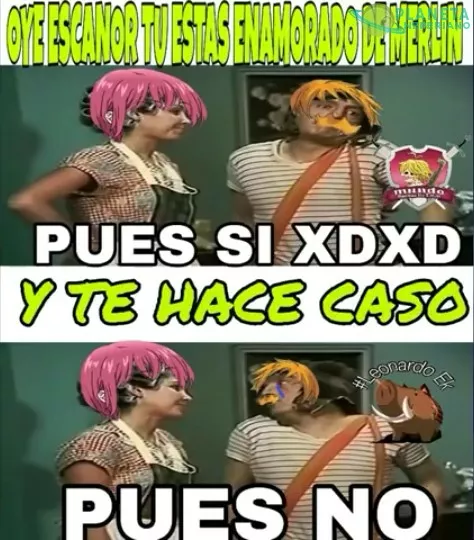 La situación amorosa del papu Escanor