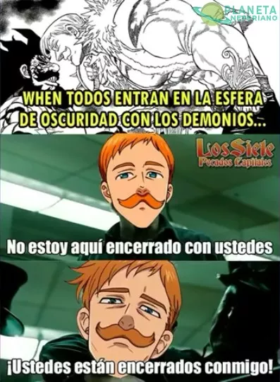 Escanor atrapado?