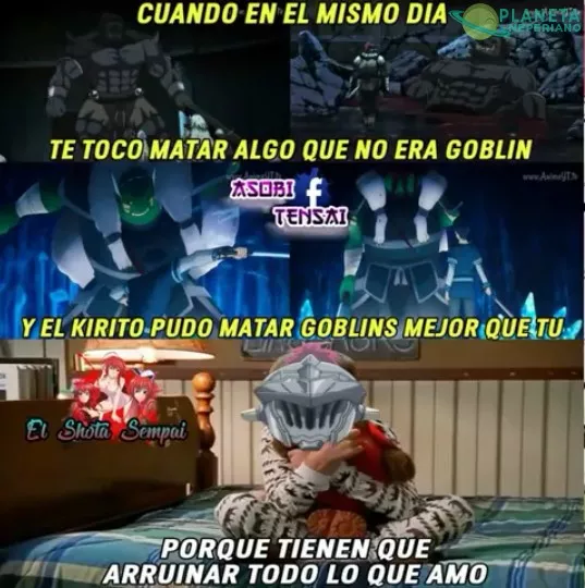 Que te hagan competencia, sea Kirito y lo haga mejor que tú, da para un pésimo día