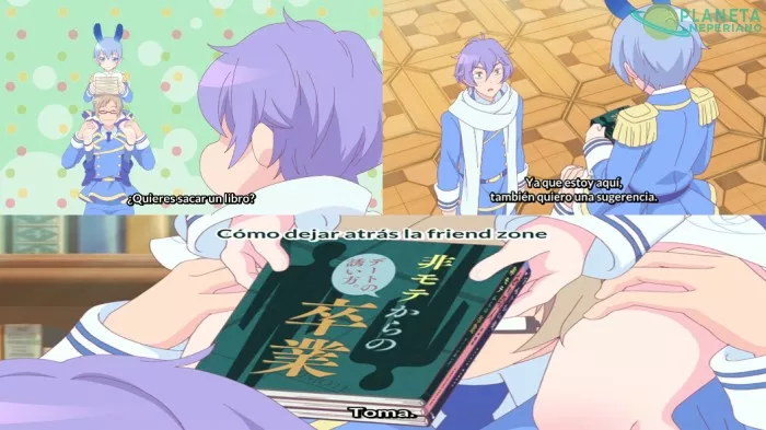 Me pasa cada vez que voy a la biblioteca