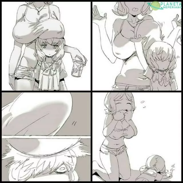 Loli vs oppai.