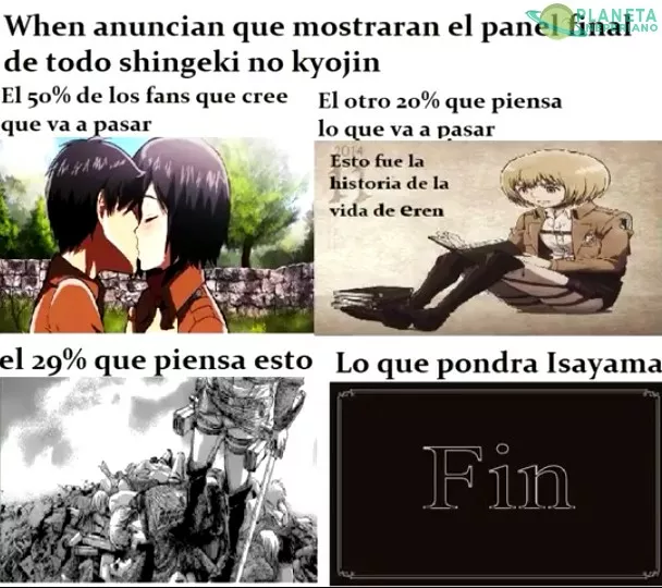 La viñeta final de SnK