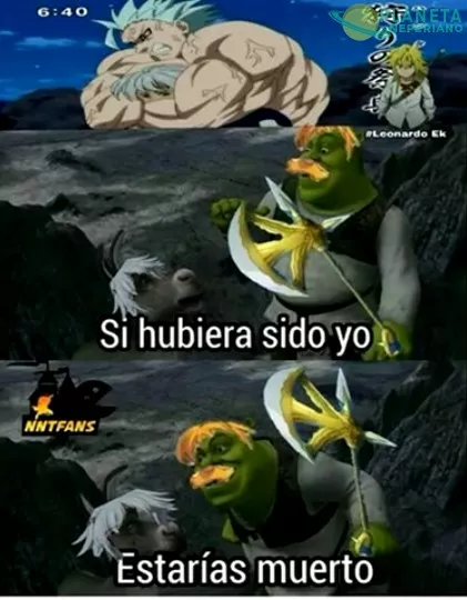 Y si en vez de Ban, hubiera sido Escanor. ..