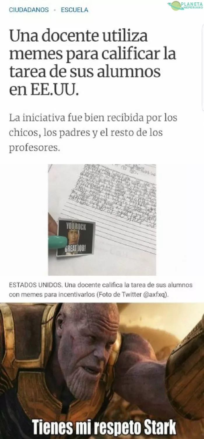 los profesores de hoy en dia son mas creativos al evaluar a sus alumnos...?