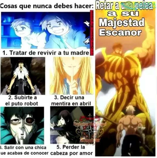 El anime te enseña a no hacer...