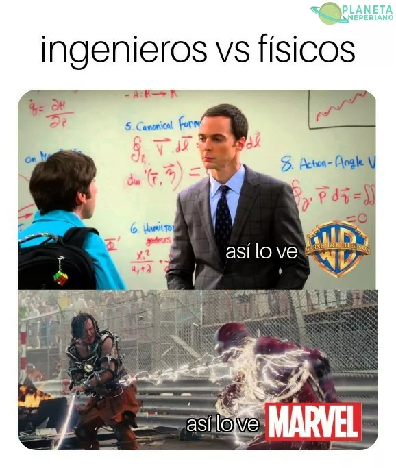 Ingenieros vs físicos