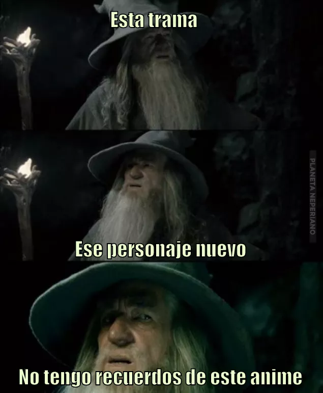 Cuando te saltas uno o dos capítulos de un anime