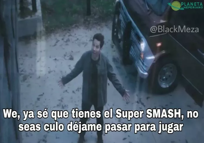 tu todo pobre queriendo jugar el nuevo smash en casa de tu amigo el rico