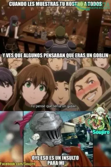 Insultando al goblin slayer