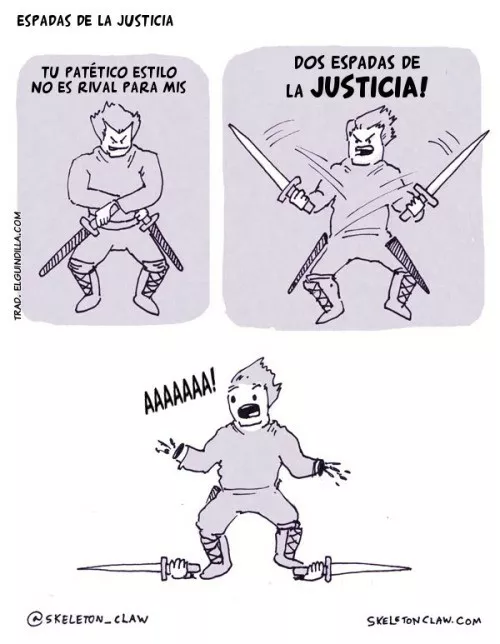 espadas de justicia?