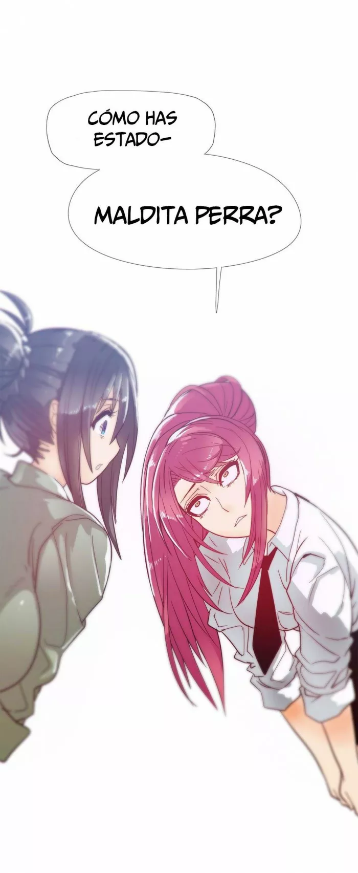 Cuando la chica que le habla a tu novio te saluda...