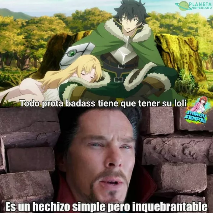 es una ley universal del anime