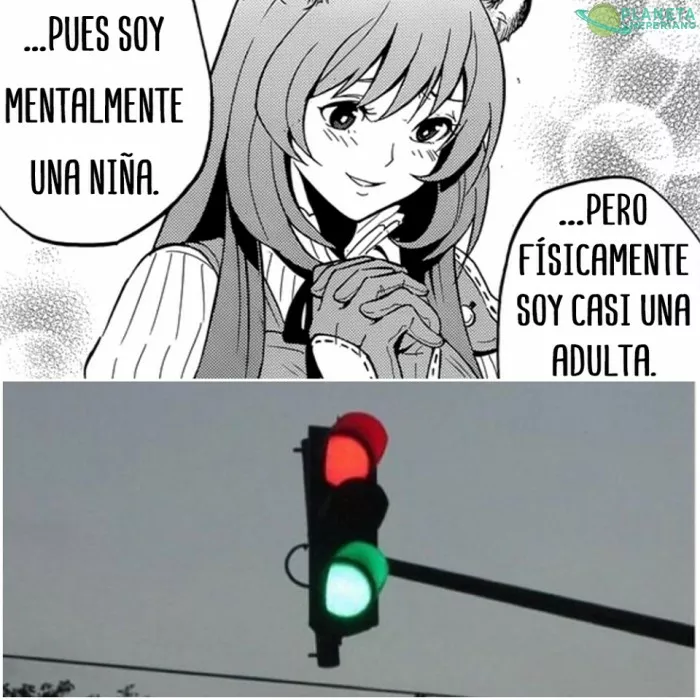 vamos naofumi, mente la ve como hija pero el gazno dice si al incesto.