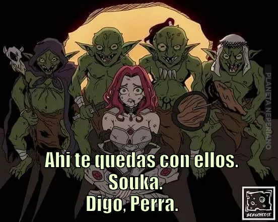 Ni el goblin slayer salvaría esta perra.