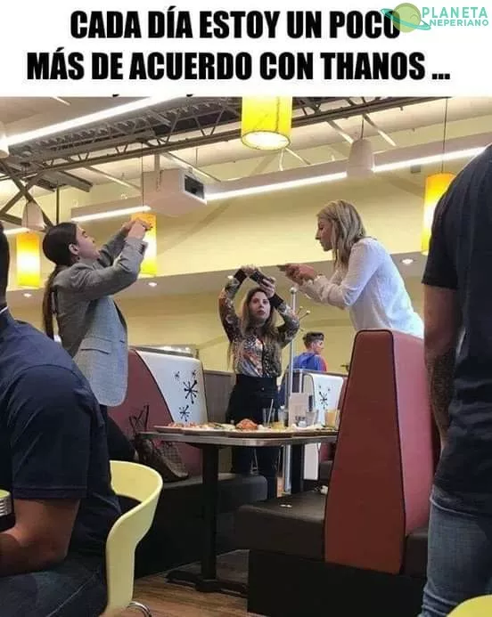 Estar de acuerdo con Thanos por esto...