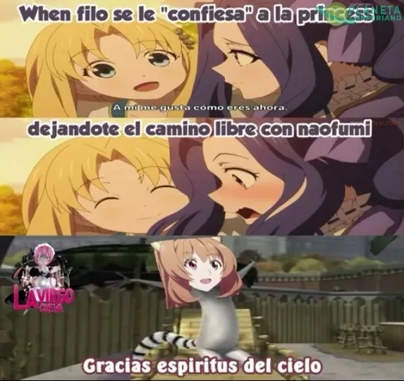 Melty es una bendición para ti, Raphti... 