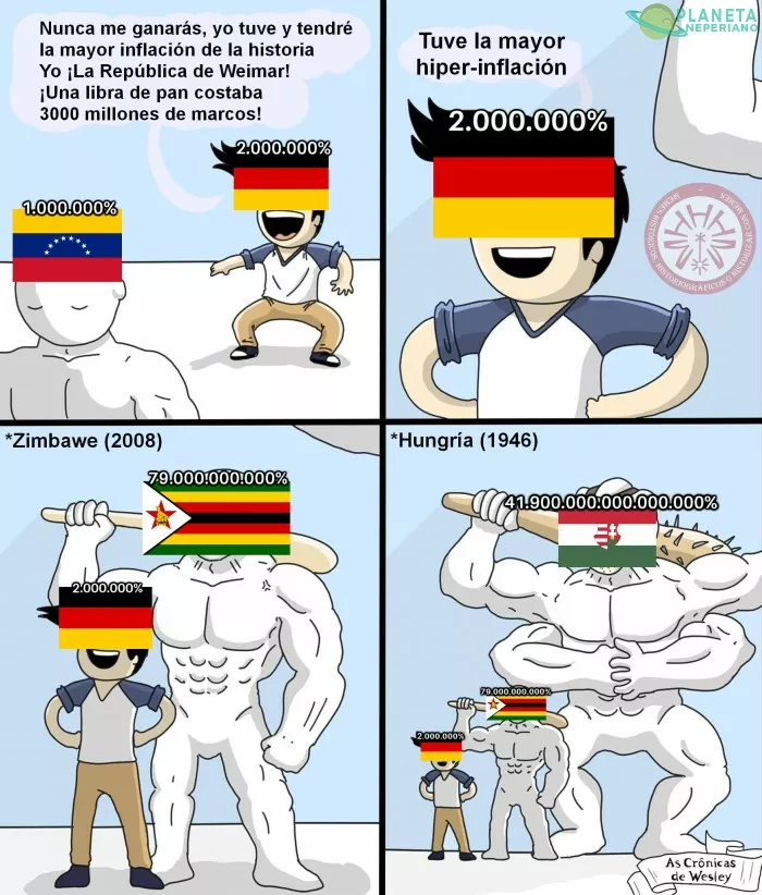 La diferencia es que los alemanes y los húngaros no se acostumbraron a se vagos.