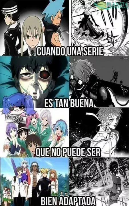 Lo que dice en el título son memes animes