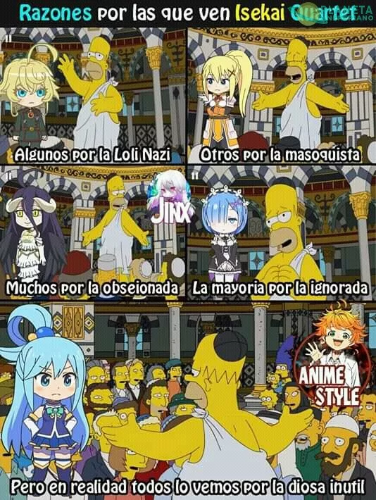 Porque vemos isekai quartet