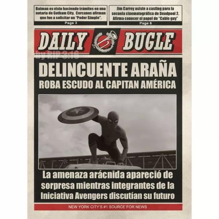 Ahi tienen su primera plana