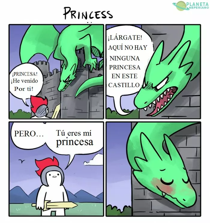 ¿Quién dijo que las princesas no podrían ser dragonas?