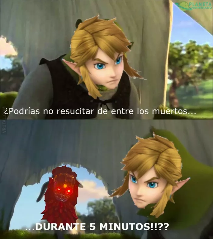 pero ya merito conquisto Hyrule