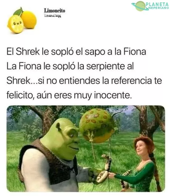 LO RECONOZCO, NO FUI CAPAZ DE ENTENDER ESTA REFERENCIA HASTA AHORA tampoco