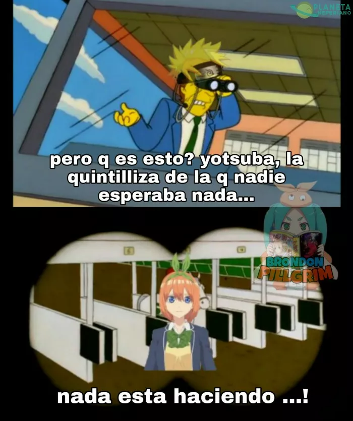 Nino y Miku toman la delantera... pero le tengo miedo a Itsuki :v