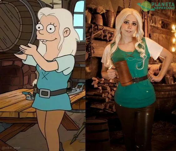 Princess Bean Disenchantment cosplay