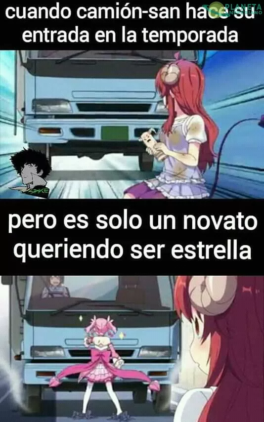 Camión-san ya no es lo que era...