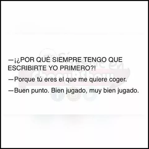Bien jugado... muy bien jugado 