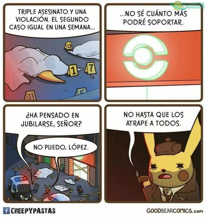 escena del crimen(sin resolver)..? (típico del detective pikachu)