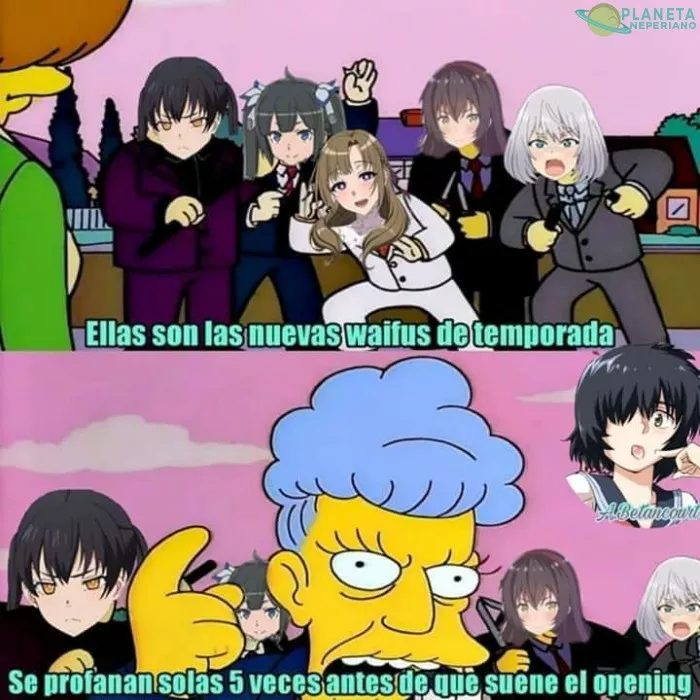 Y sin duda Maki es una de las grandes waifus de la temporada (2019), aunque que decir de esto jajaja