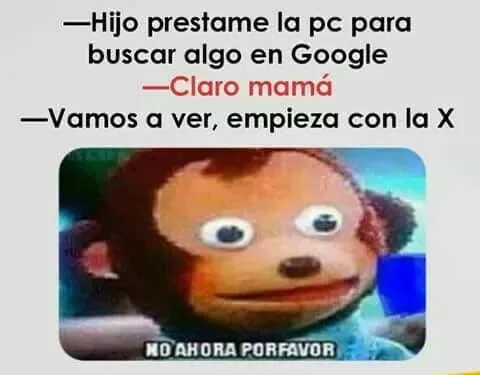 No olviden borrar el historial jajajaja