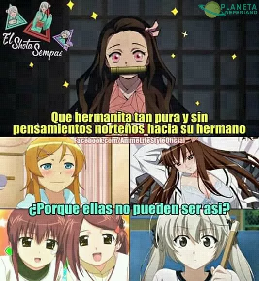 ..o es la Internet que pide a Nezuko ser como ellas???