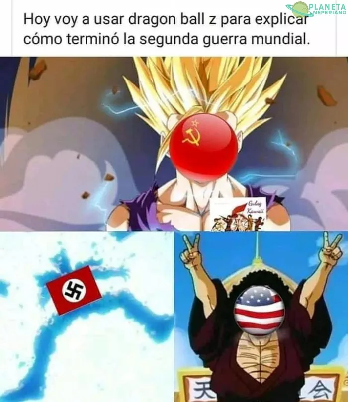 ¿Y quién sería Goku?... ¿y yamcha?