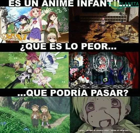 Nada menos confiable que la apariencia infantil en un anime