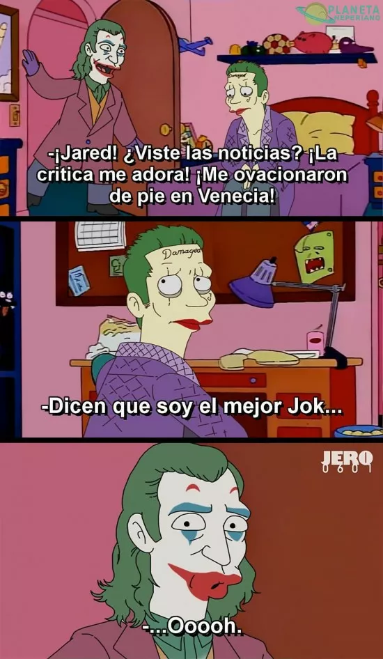 Ni que fuera un reto ser mejor Joker que el de leto :v