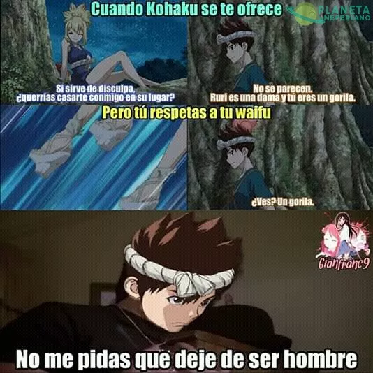 Solo Ruri, nada de imitaciones gorilescas